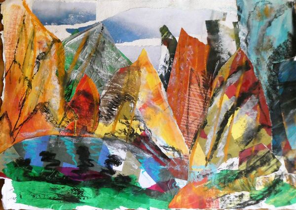 Clay Cliffs Collage