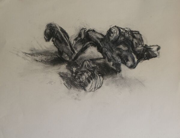 Driftwood and shell