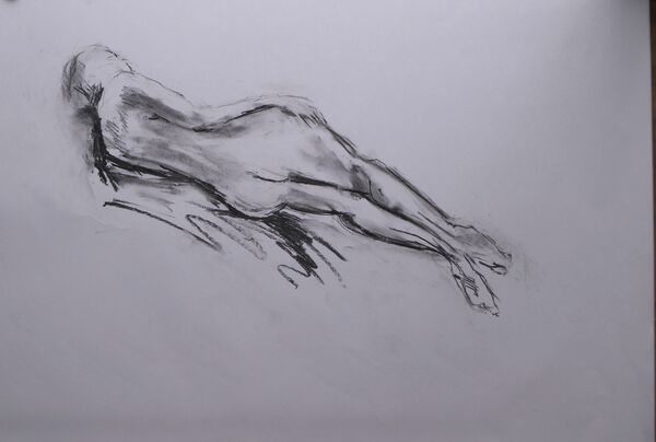 Reclining nude