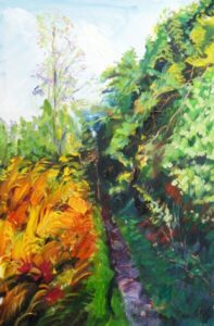 Walk in the woods pathway