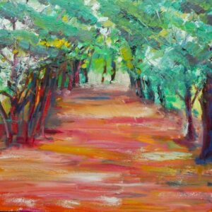 Walk in the woods pathway