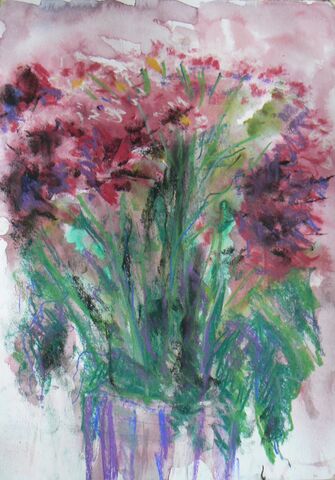 Blog painting flowers in watercolour